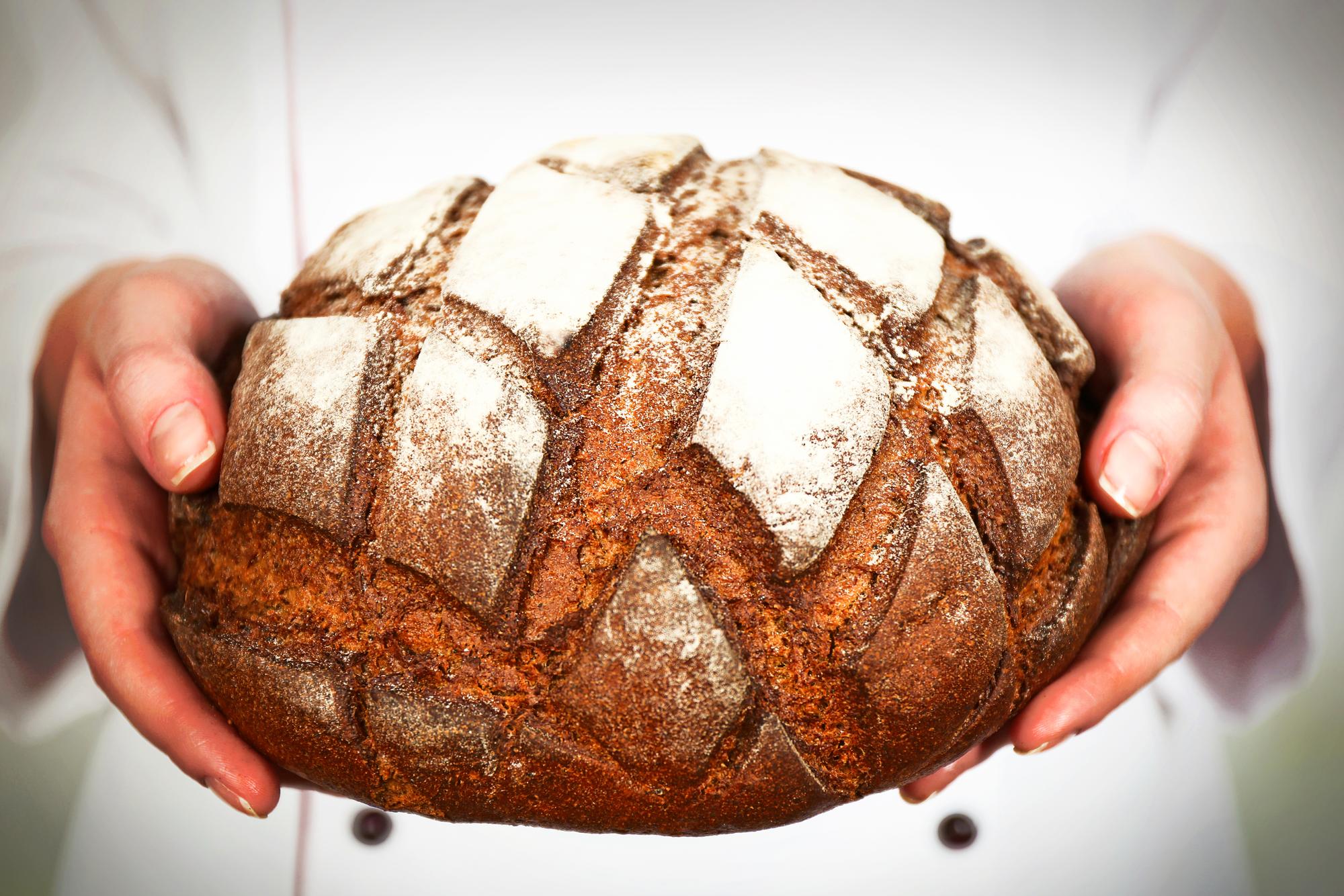 Pane artigianale dorato